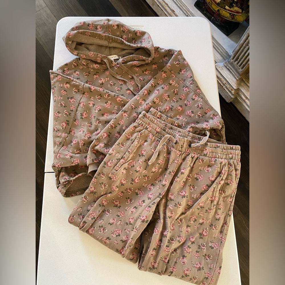 NORDSTROM fleece lounge sweatset
